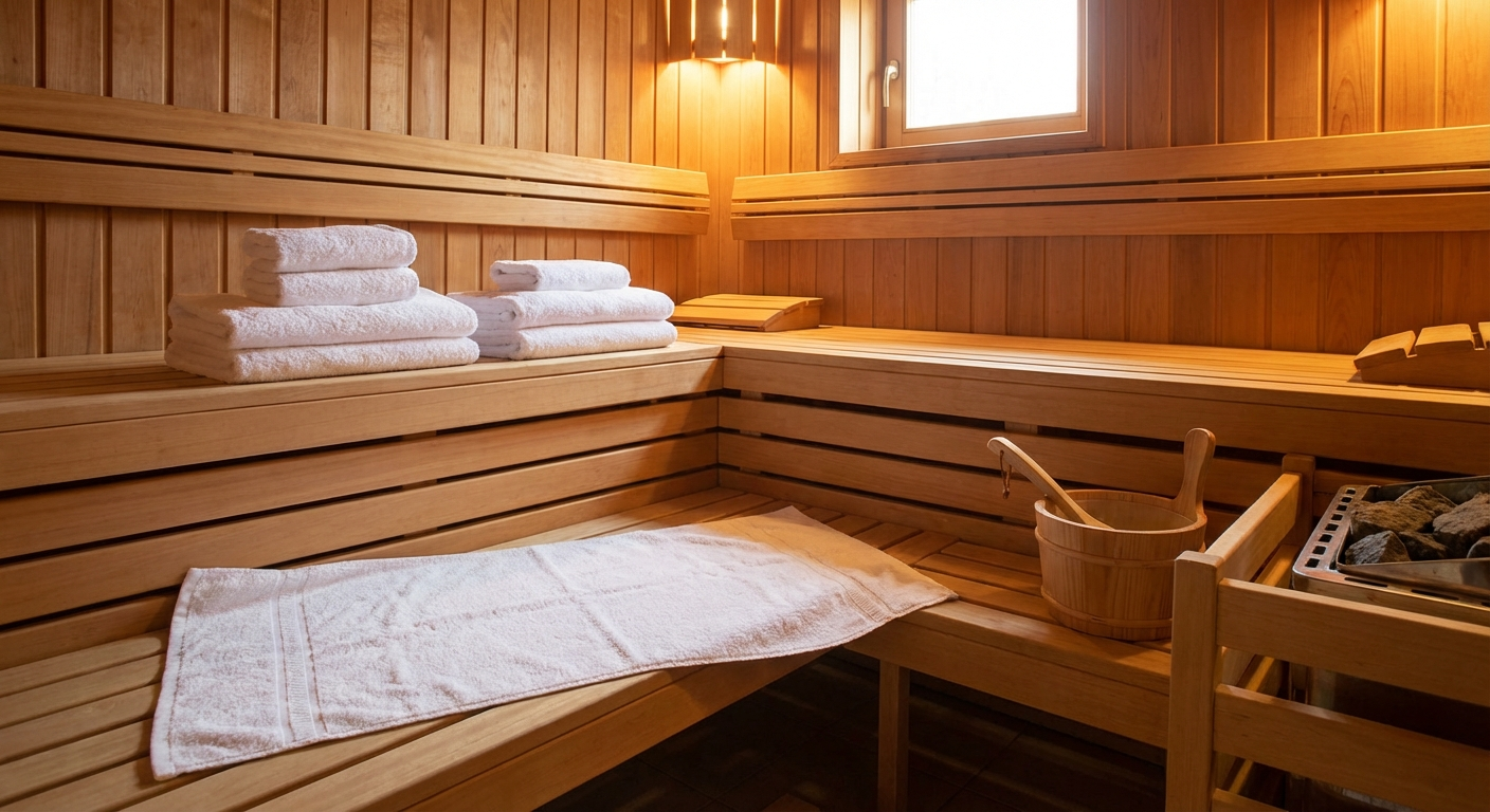 Das Handtuch als unverzichtbarer Begleiter in der Sauna